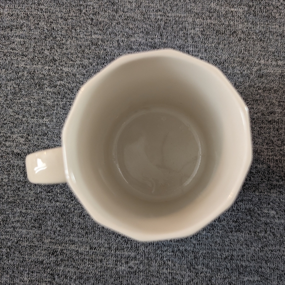 3/$30 | Otagiri Pink Iris Flower Mug, Cloisonne Style - Picture 3 of 3